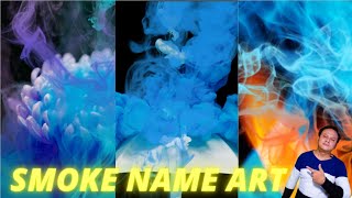 smoke name art | smoke name art app | colour smoke name art | smoke name art maker screenshot 4