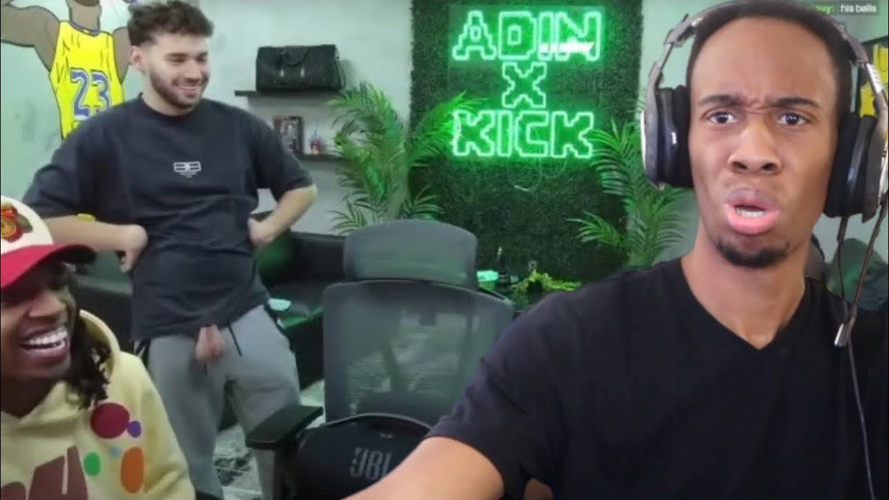 Archervade Reacts To Adin Ross does FAKE BALLS PRANK on Blou & ZIAS