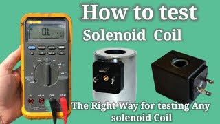 The right way for testing any solenoid coil !! How to test solenoid coils with a digital multimeter screenshot 3