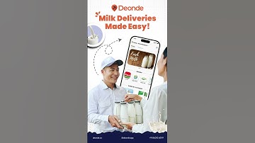 Milk Delivery Made Easy: Build Your Own Milk Delivery App with Deonde