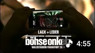 BÖHSE ONKELZ - LACK + LEDER (WALDSTADION FRANKFURT 2018)