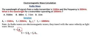 Radio Waves Explained with Solved Question | Mastering Electromagnetic Waves in Physics