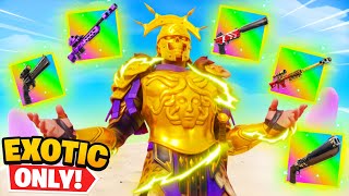 We got EVERY *EXOTIC* Weapon (OVERPOWERED)