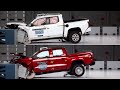 Toyota Tacoma Vs Chevy Colorado crash test