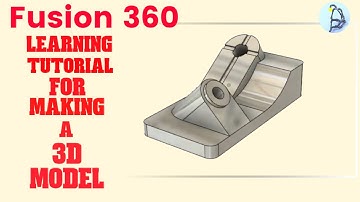 3. Fusion 360 Beginner Model Excercise For practice  #letsmakeitcad   #fusion360   #mechanical