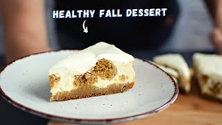 This Healthy Pumpkin Cheesecake is the Ultimate Fall Dessert