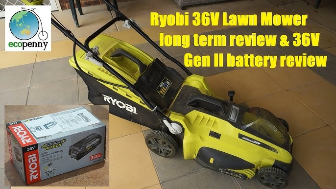 Stereotype Kompatibel med Søg Reviewed Ryobi 36V 5.0Ah 18" Brushless Lawn Mower Kit - YouTube