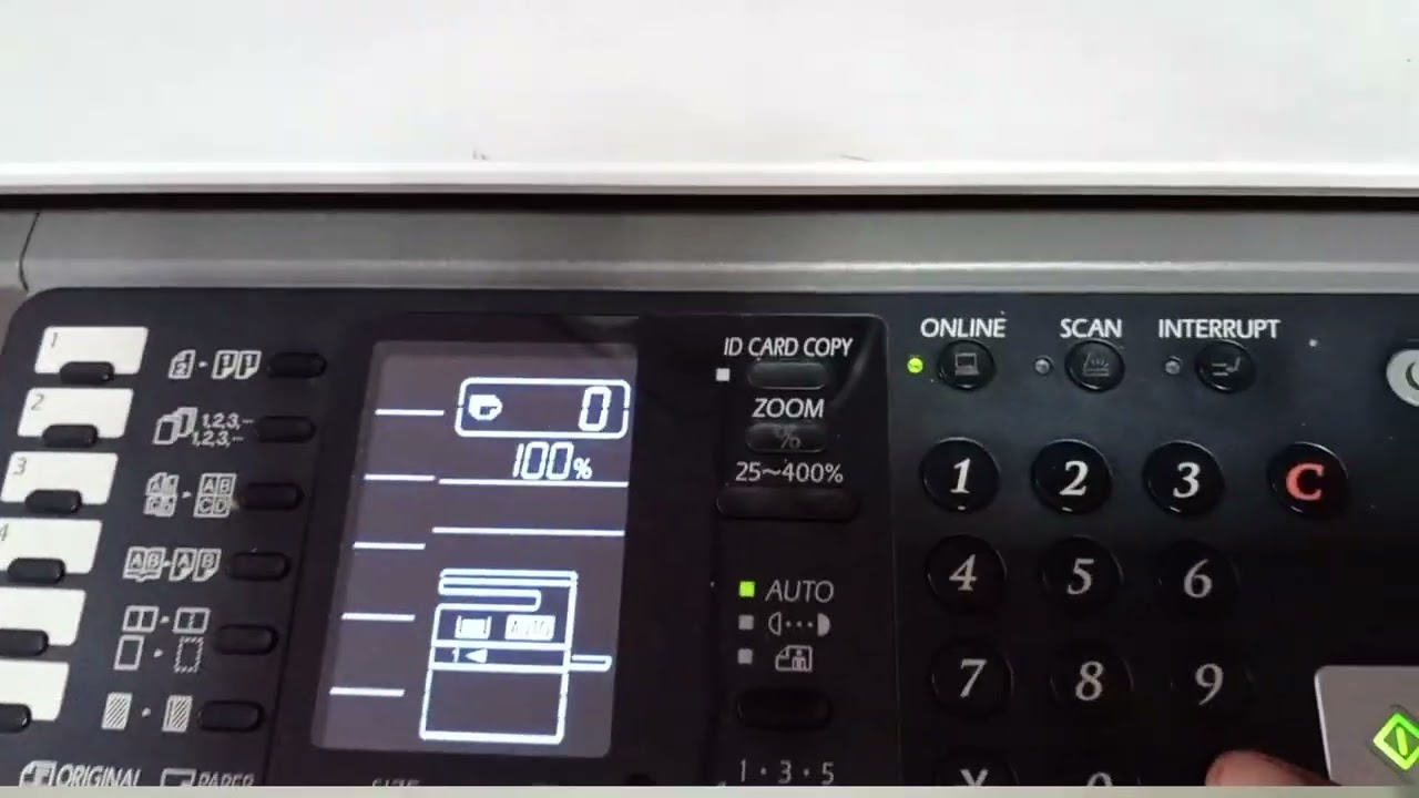 How to fix error code H2-001 of Sharp AR 6020 - YouTube