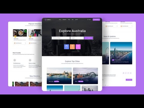 Tour & Travel Website: HTML, CSS & JS (Free Source Code) - YouTube