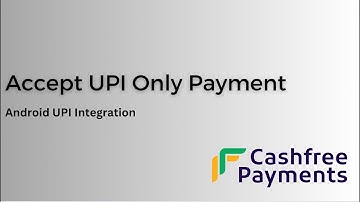 Cashfree Android UPI Intent Integration