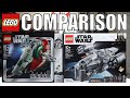 LEGO Star Wars RAZOR CREST vs SLAVE 1 Comparison! (75243 vs 75292)