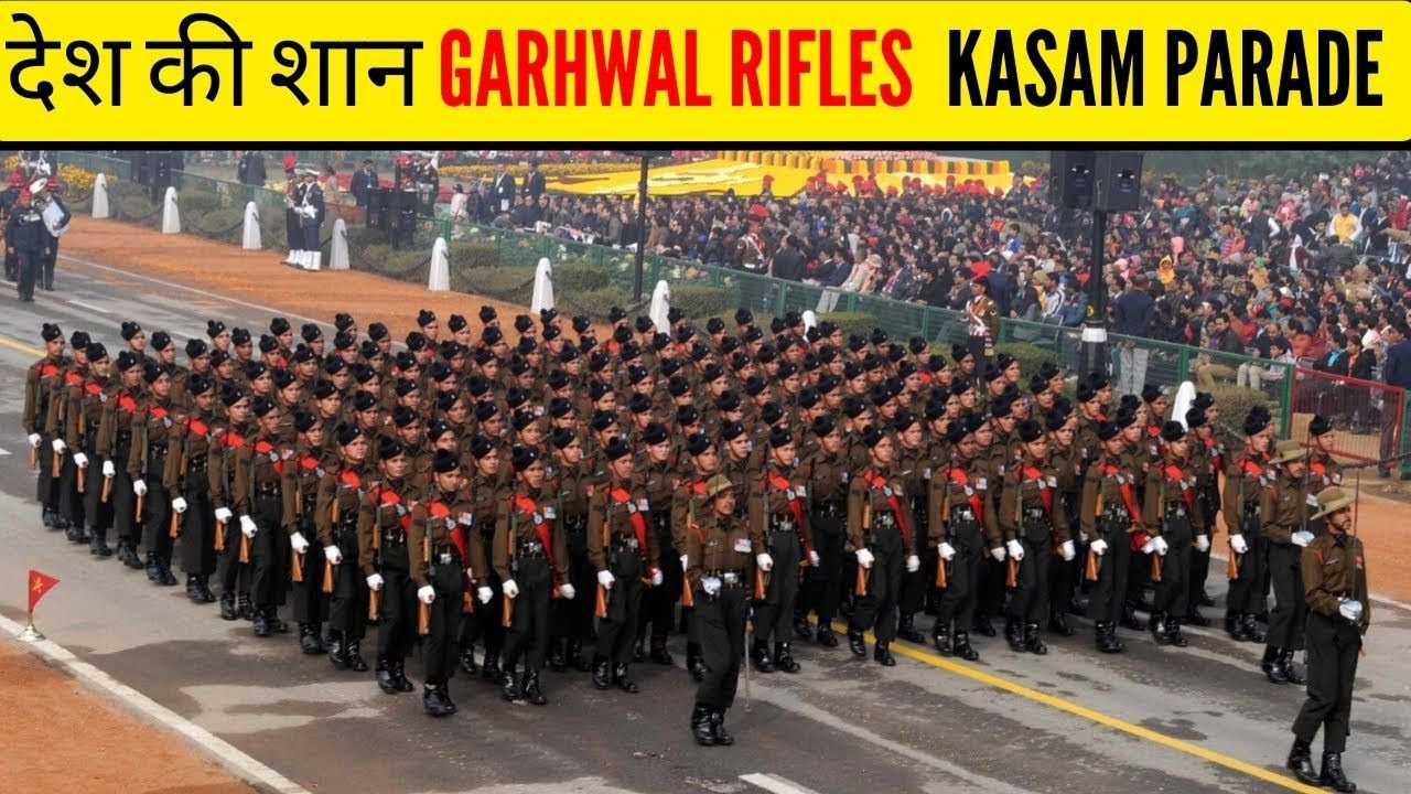 Garhwal Rifles  Kasam Parade  Passing Out Parade Indian Army  lansdowne