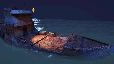 Shipwreck and Rusty Ship MLX Unity Asset