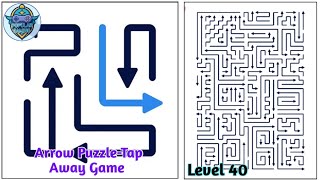 Arrow Puzzle: Tap Away Game Level 40 Gameplay Solution