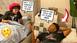 Im Sleeping On The Floor To Respect Malaysia