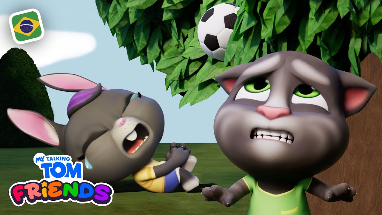 ⁣Perdemos Nossa Bola! ⚽🌳Meu Talking Tom: Amigos #Curtas