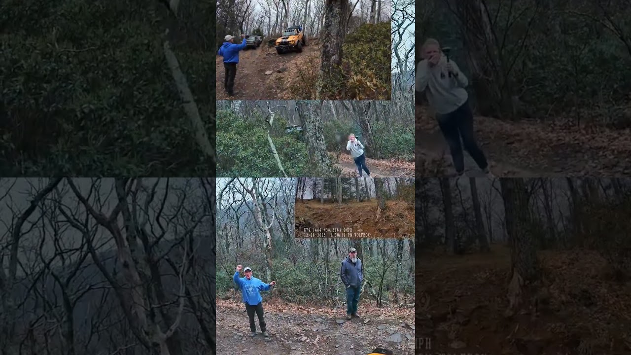 Trapped Between Two Trees… 😳 | Bronco Tight Trail Moment