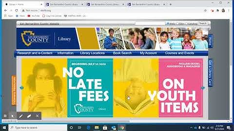How to Get a SBC Digital  Library Card