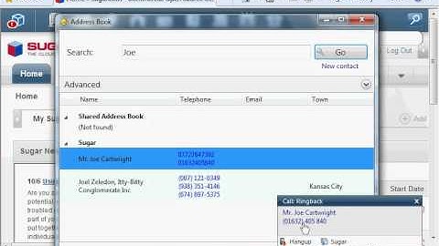 Sugar CRM Integration