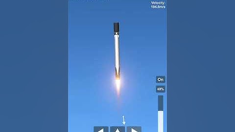 Falcon 9 Launch In SpaceFlight Simulator 1.5 With Starlink Satellite (No BP Editing)