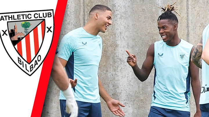 NICO WILLIAMS, protagonista del PRIMER ENTRENAMIENTO del ATHLETIC CLUB en Lezama