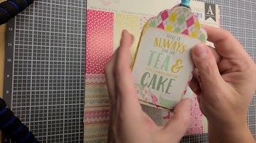 Scrapbook Tag / Mini Album How to Process Video