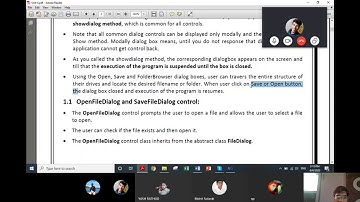 Dialogue boxes in .NET
