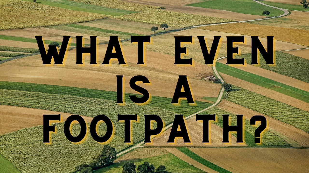 What Even Is A Footpath YouTube What Even Is A Footpath YouTube