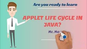 #27 Applet Life Cycle in Java