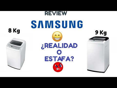 Lavadora Samsung 8kg y 9kg carga superior diferencias, caracateristicas cual sera -