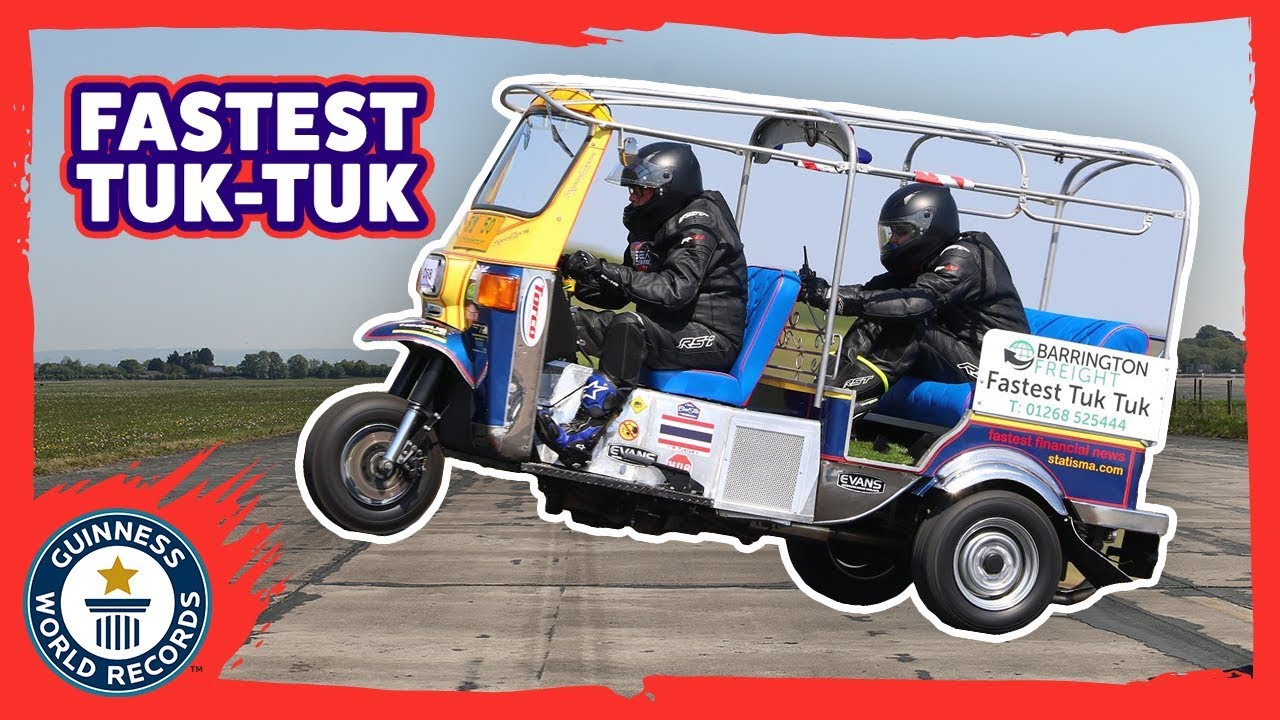 Fastest Tuk Tuk   Guinness World Records