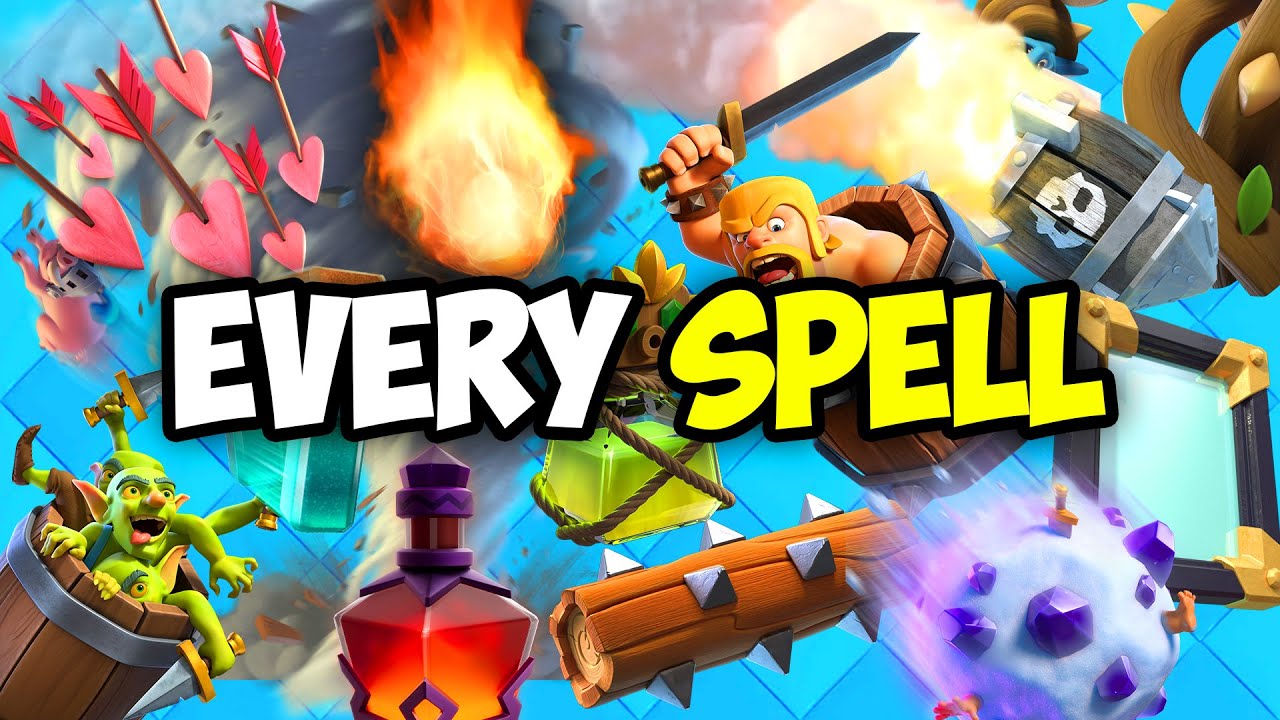 How To (Properly) Use Every Spell in Clash Royale YouTube