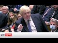 Boris Johnson faces Keir Starmer in PMQs