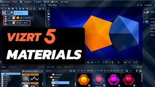 Vizrt 5 Materials Explained: Colors, Lighting & Transparency in Classic Render Mode