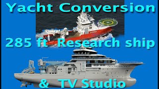 Inside OceanX — RAY DALIO's Research Ship with a Film Studio designed by JAMES CAMERON