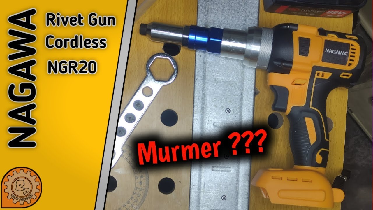 NAGAWA Cordless Rivet Gun NGR20 