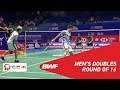 R16 | MD | GIDEON/SUKAMULJO (INA) [1] vs ISRIYANET/NAMDASH (THA) | BWF 2018