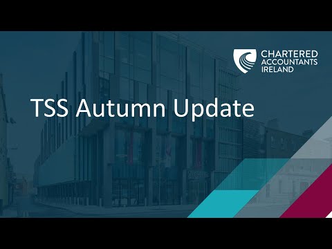 TSS Autumn update