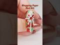 Christmas Wrapping Paper Nail Art 🎁 #nailart  #christmas