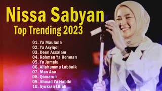 TOP 10 NISSA SABYAN 2023 | LAGU SHOLAWAT NABI