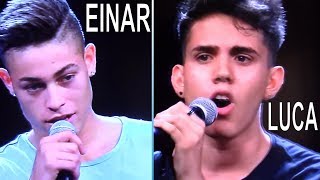 Video thumbnail of "Luca Marzano ed Einar Ortiz - X FACTOR 2017"