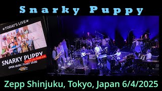 Snarky Puppy @ Zepp Shinjuku, Tokyo, Japan 6/4/2025 (Full Live Concert)