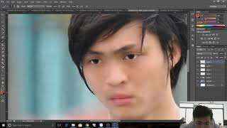 Cách chỉnh màu tóc cho ảnh chân dung trên phần mềm photoshop screenshot 3