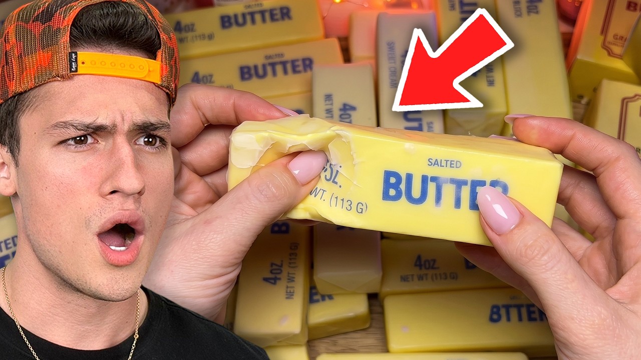 Reacting to Satisfying Butter! (VIRAL)