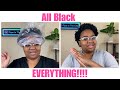 All BLACK Everythingggggg!!!!! | Wash Day Using All Black, Woman Owned Companies!