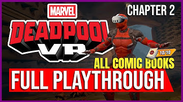 Deadpool VR Walkthrough Part 2: Mojo World Begins | LADY DEATHSTRIKE | ALL COMIC BOOKS No Commentary
