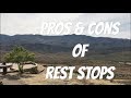 My Top Pros And Cons Of Staying At Rest Stops - SUV Camping - Jeep Cherokee - Overlanding NC To AK