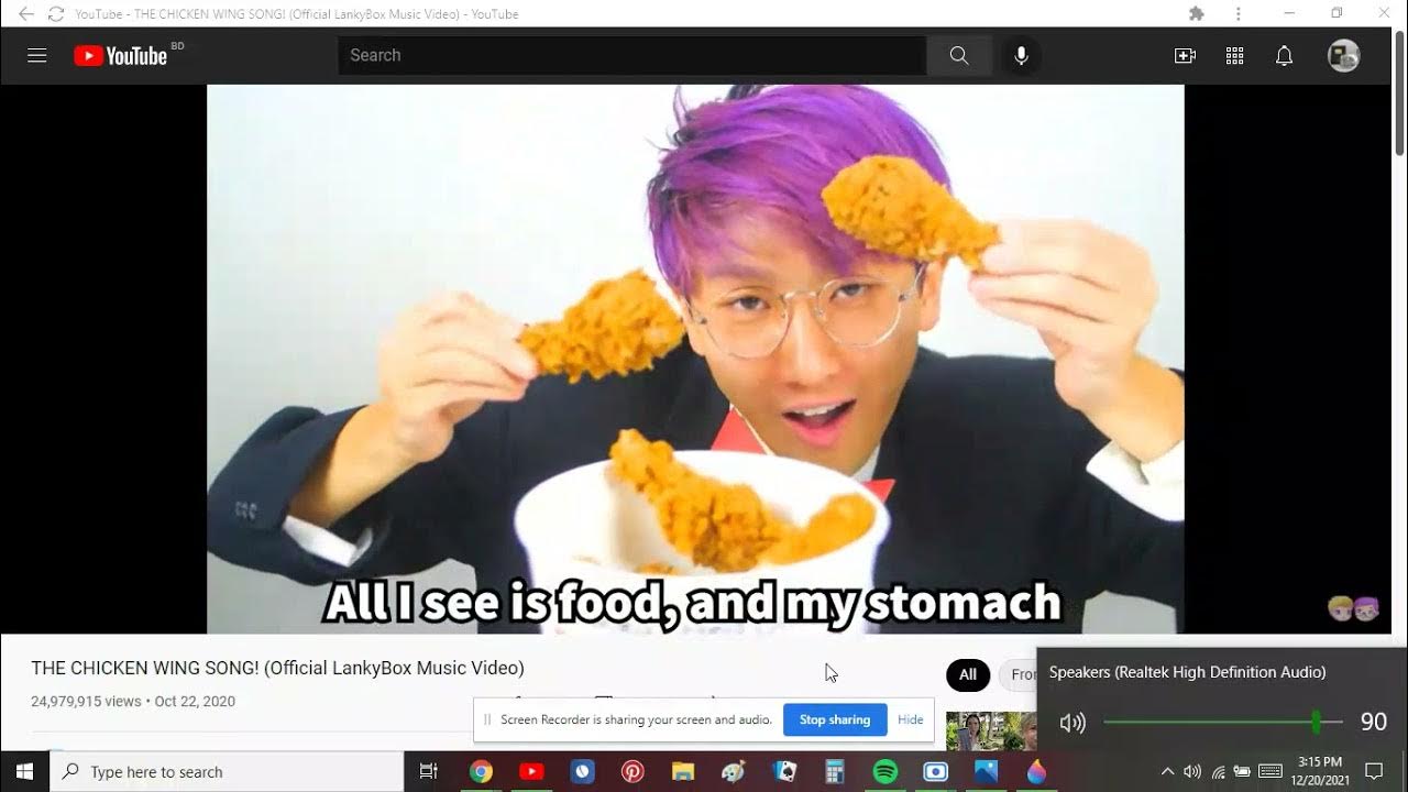 LANKYBOX THE CHICKEN WING SONG! (Official LankyBox Music Video) YouTube