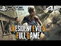 RESIDENT EVIL 5 PS5 Gameplay Walkthrough FULL GAME (4K 60FPS) No Commentary