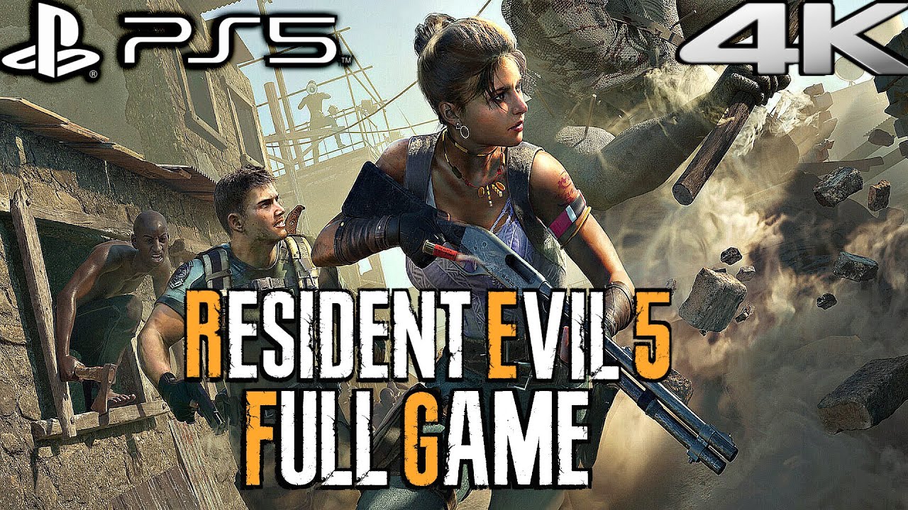 RESIDENT EVIL 5 PS5 Gameplay Walkthrough FULL GAME (4K 60FPS) No Commentary